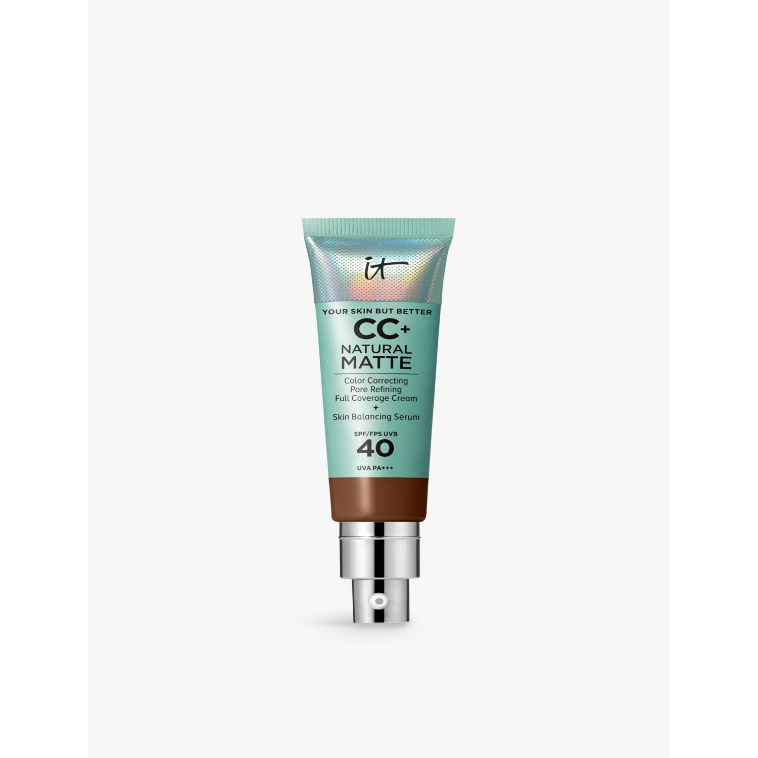 Your Skin But Better Natural Matte SPF 40 CC+ foundation 32ml - DEEP