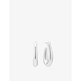 Sif Jakobs Goccia Pianura Grande sterling silver hoop earrings - British product
