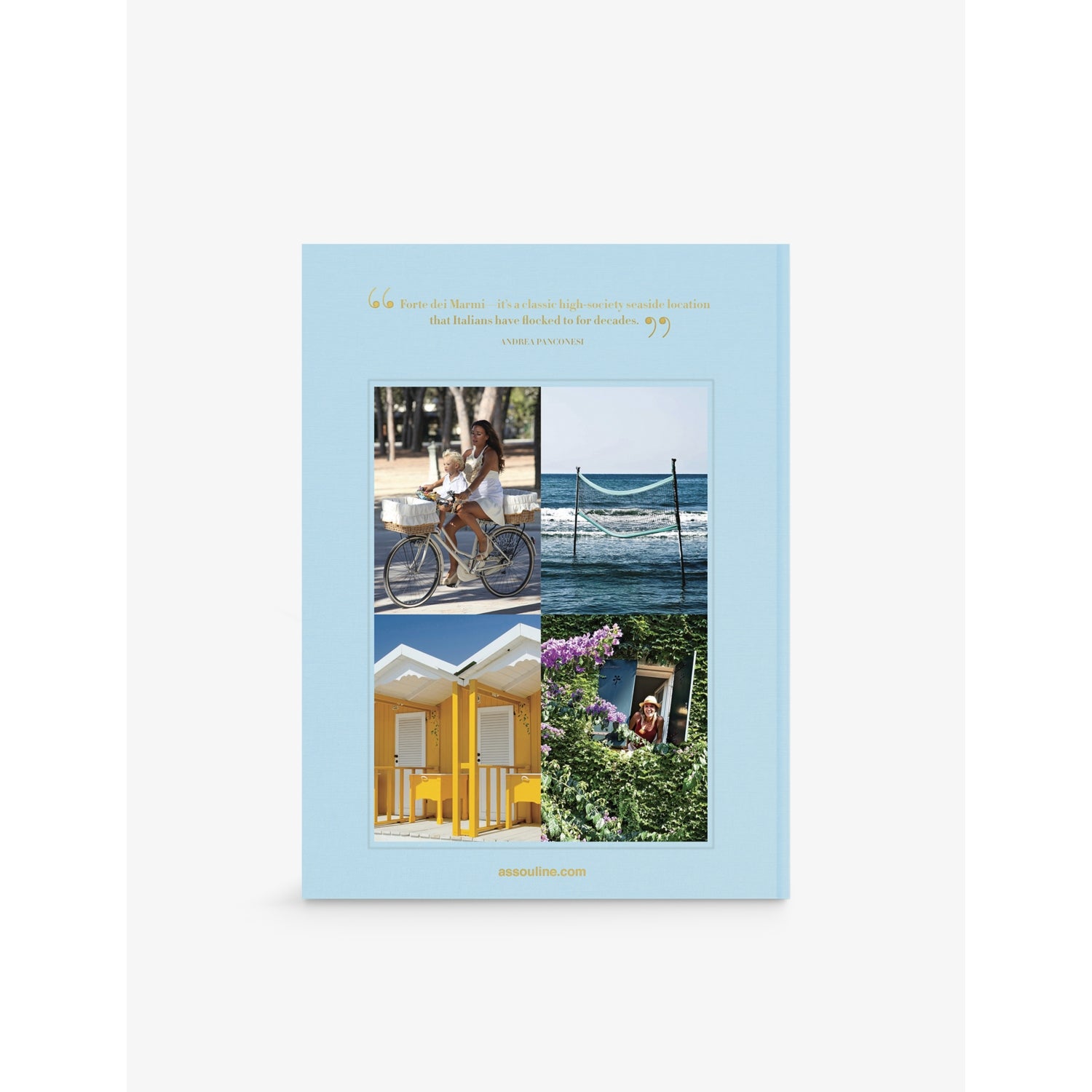 Assouline Forte Dei Marmi coffee table book 280-page hardback, UK version