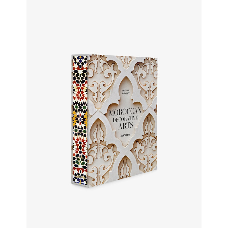 Assouline Moroccan Decorative Arts linen hardcover book 340 pages - British product