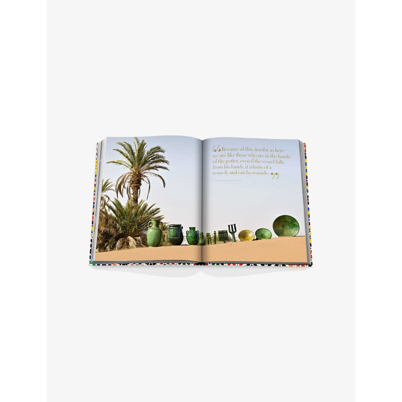 Assouline Moroccan Decorative Arts linen hardcover book 340 pages - British product