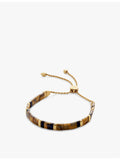 Monica Vinader Delphi bracelet 18ct gold vermeil tiger's eye - British product