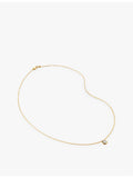 Monica Vinader solitaire diamond necklace 0.06ct, UK version