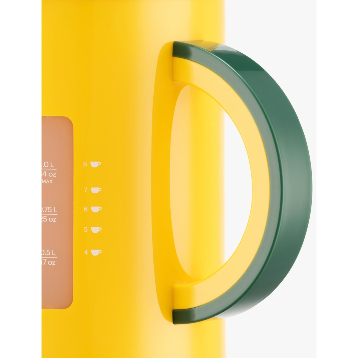 Bodum x MoMA Ettore plastic electric kettle (British brand)