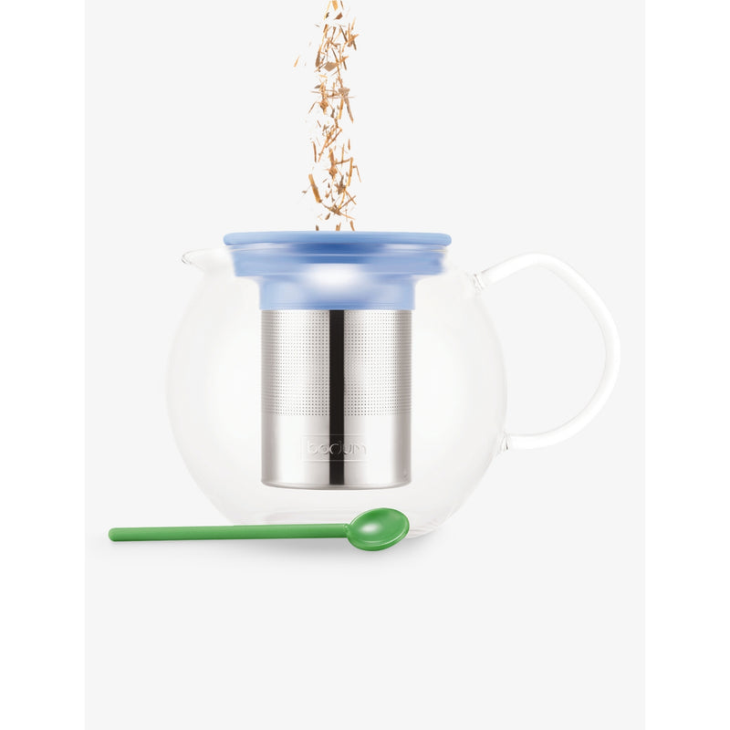 Bodum Assam tea press with spoon, UK version