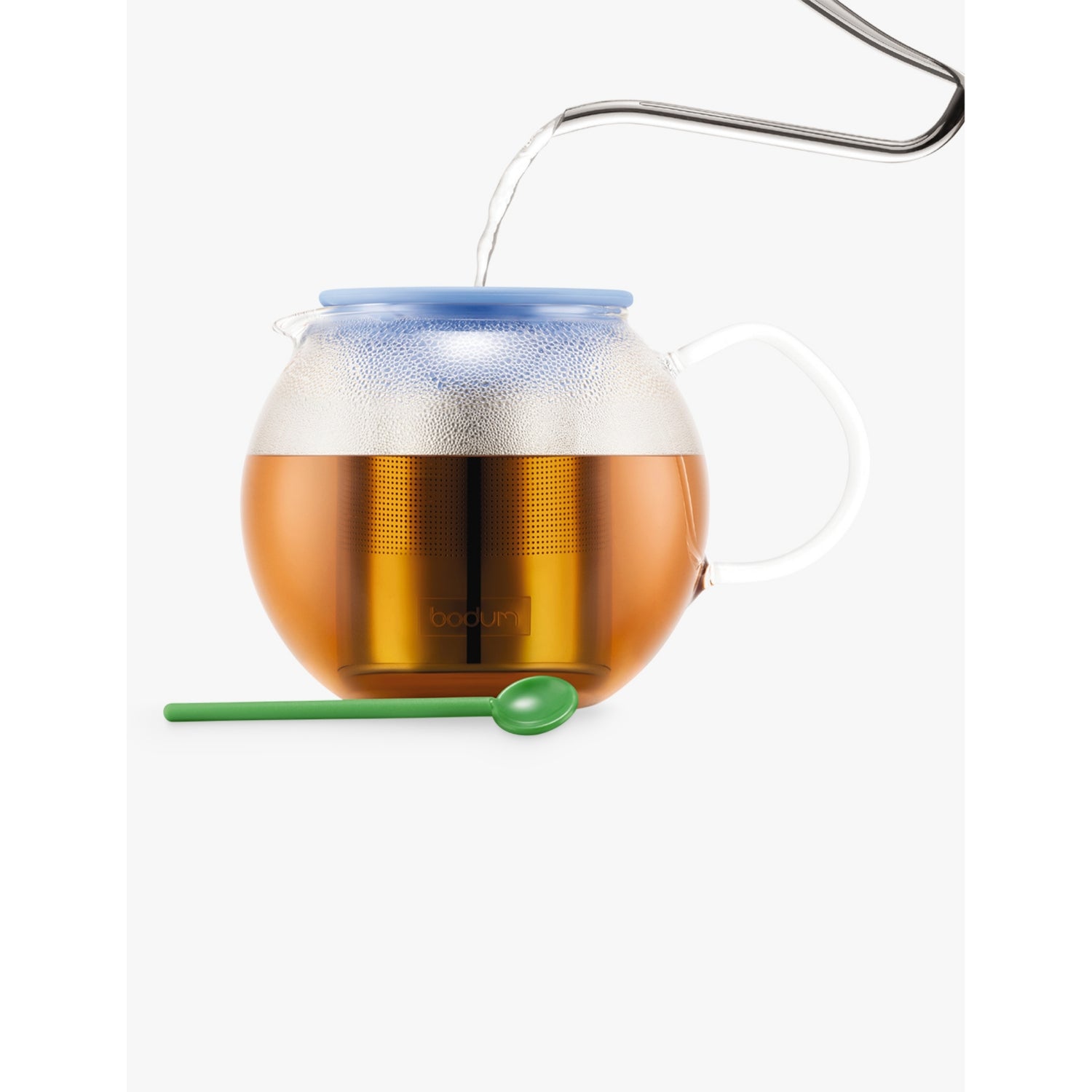 Bodum Assam tea press with spoon, UK version