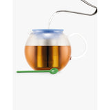 Bodum Assam tea press with spoon, UK version