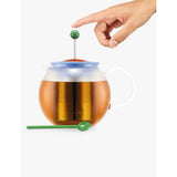 Bodum Assam tea press with spoon, UK version