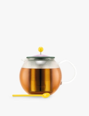 Bodum Assam tea press with spoon, UK version
