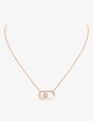 Messika So Move 0.65ct diamond pendant necklace 18ct gold (British brand)