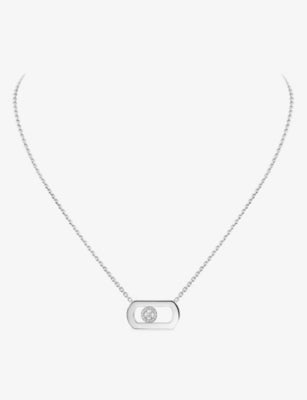 Messika So Move 18ct Gold and 0.65ct Diamond Pendant Necklace