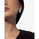 Messika So Move Pavé diamond earrings 1.3ct, imported from the UK