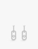 Messika 18ct yellow-gold diamond earrings 2.12ct (British brand)