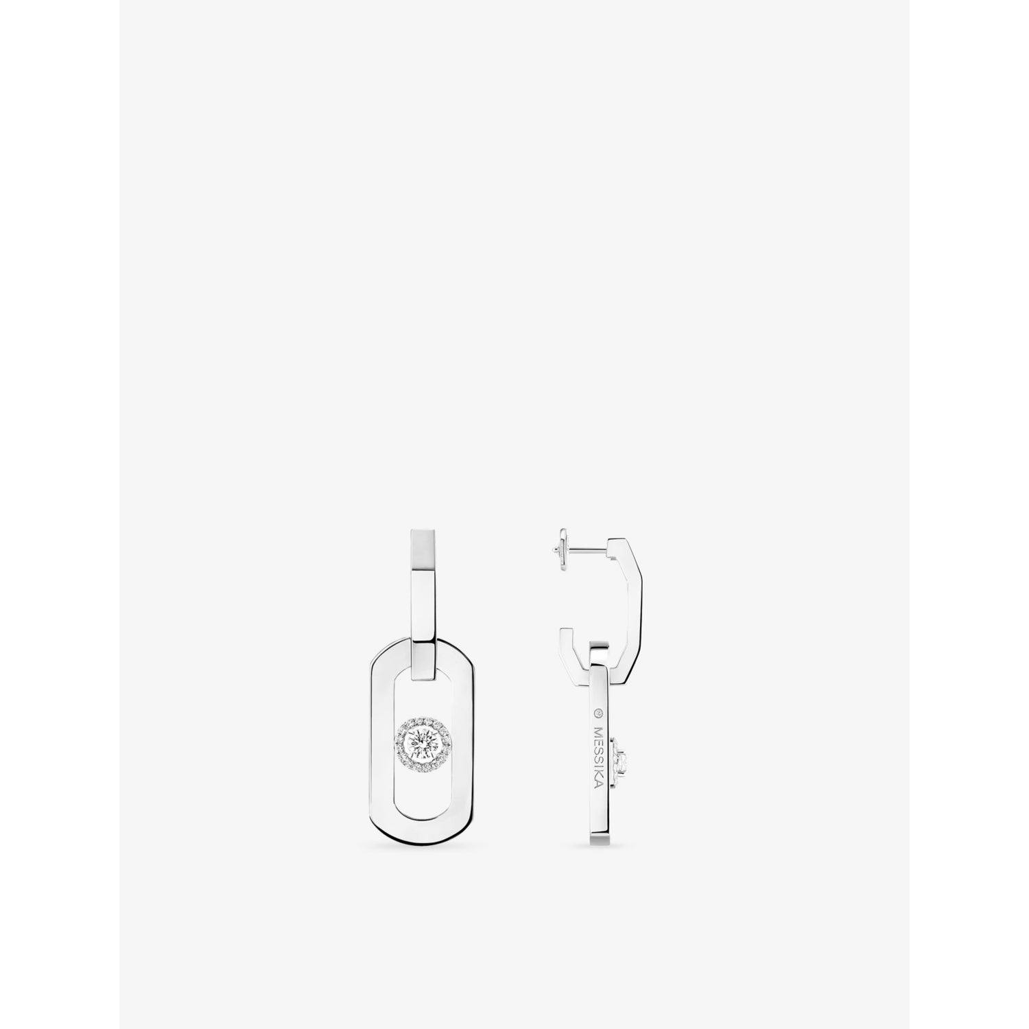 Messika So Move XL diamond earrings 0.37ct - British product