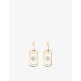 Messika So Move XL 18ct gold and 0.37ct diamond earrings