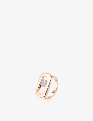Messika So Move 18ct gold diamond ring 0.1ct (British brand)