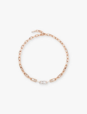 Messika Move Link diamond necklace 45cm, imported from the UK