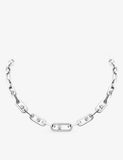 Messika Move Link diamond necklace 45cm, imported from the UK