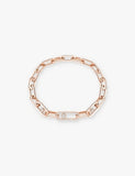 Messika 18ct gold diamond bracelet 1.03ct 18cm (British brand)
