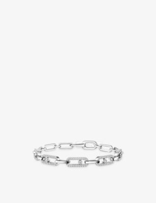 Messika Move Link 18ct Gold and 0.82ct Diamond Bracelet
