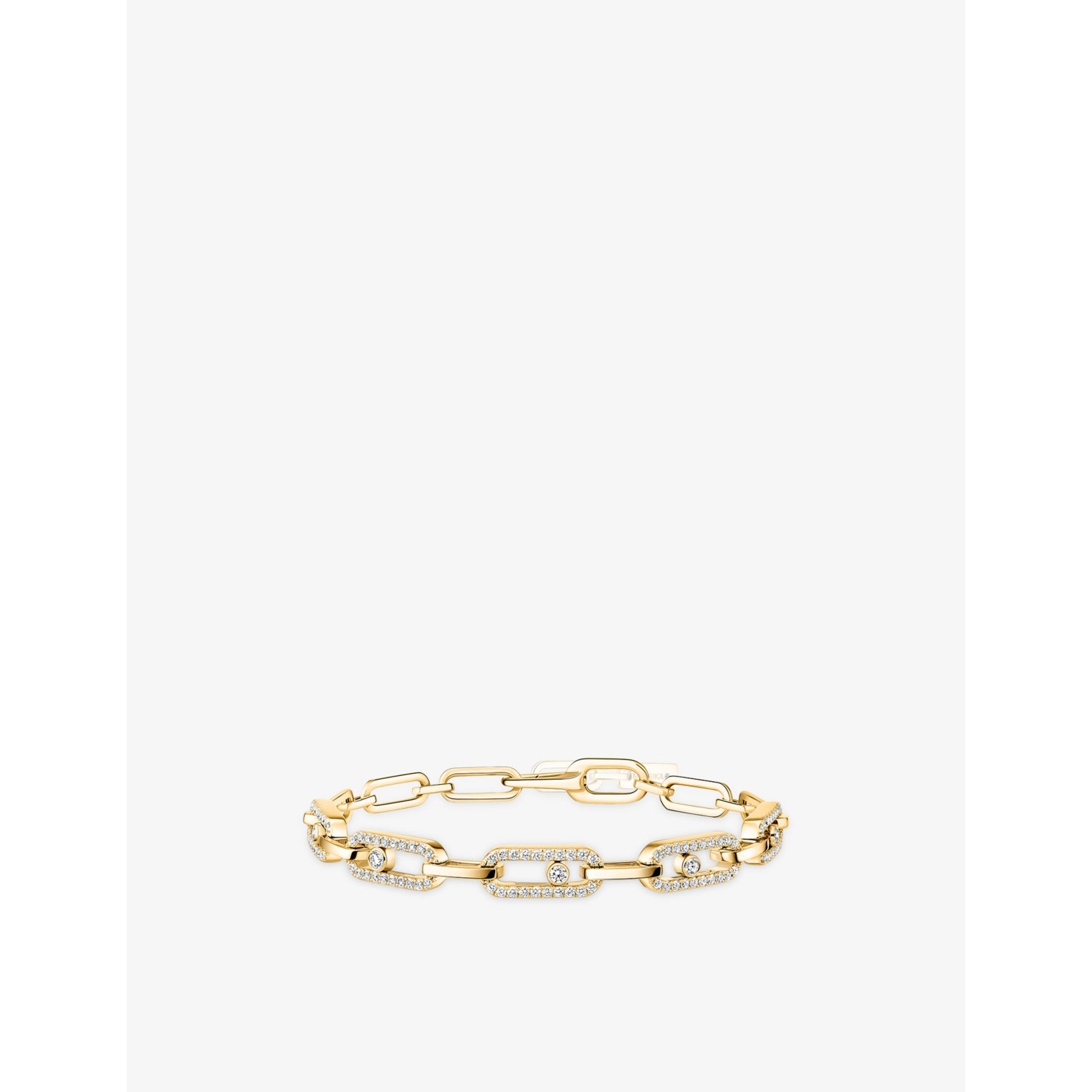 Messika Move Link 18ct gold and 0.82ct diamond bracelet