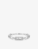 Messika Move Link 18ct Yellow-Gold and 0.82ct Diamond Bracelet 15cm-18cm