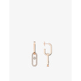 Messika 18ct gold diamond earrings 0.85ct, UK version