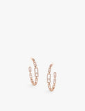 Messika Move Link medium earrings 2.12ct diamond - British product