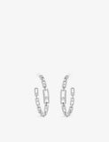 Messika Move Link Medium 18ct White Gold Diamond Earrings