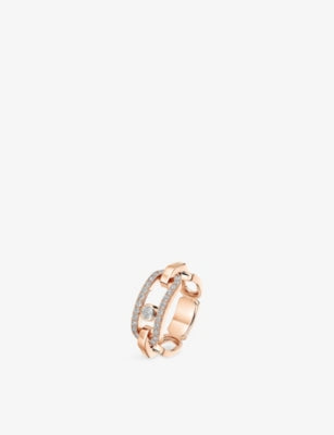 Messika Move Link diamond ring 18ct gold 0.45ct, UK version
