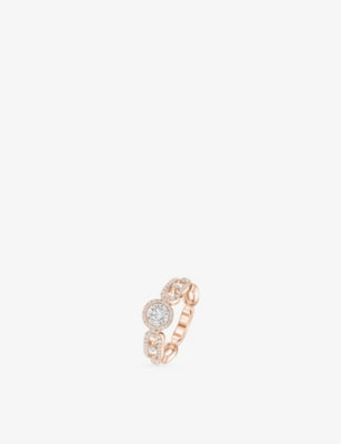 Messika 18ct yellow-gold diamond ring 0.80ct (British brand)