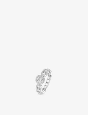 Messika Move Link Solitaire 18ct Yellow Gold Diamond Ring
