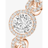 Messika Move Link 18ct rose-gold diamond ring 0.30ct (British brand)