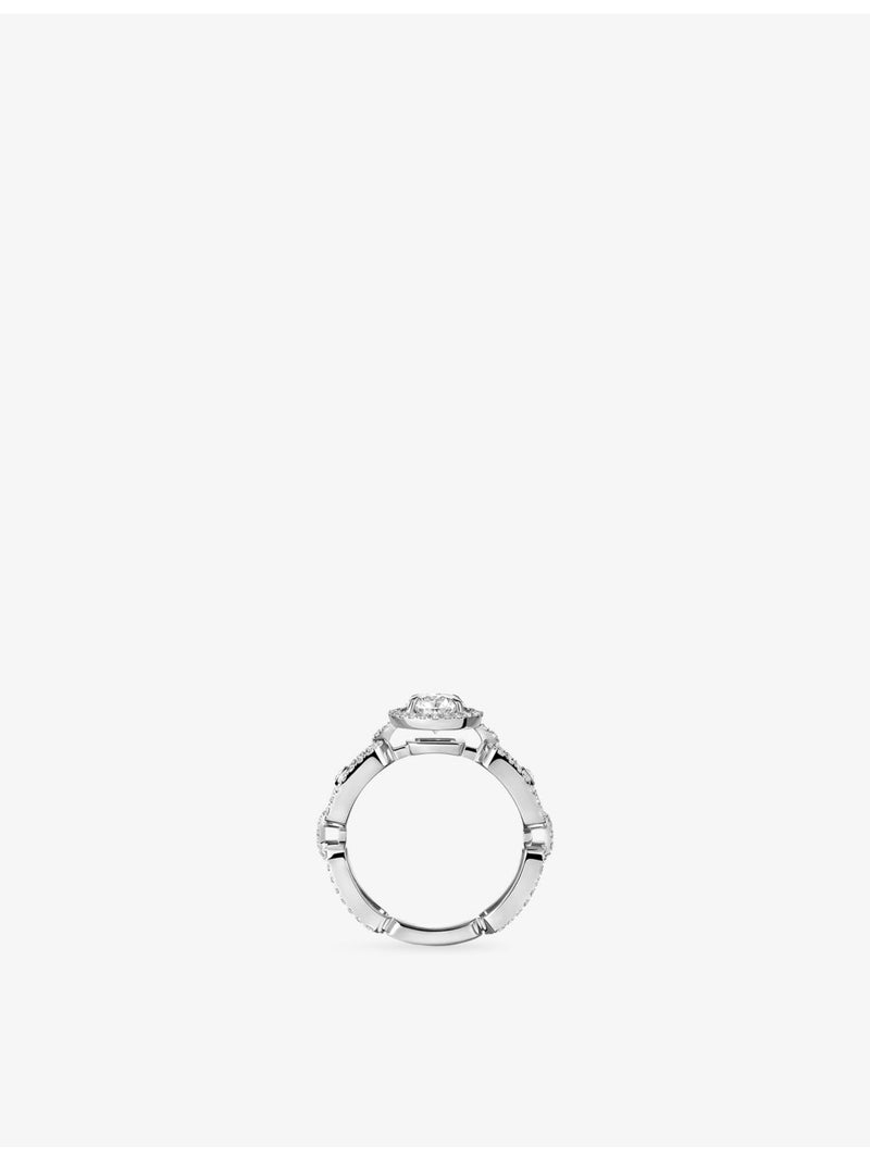 Messika 18ct yellow-gold 1.22ct diamond ring - British product