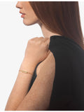 Messika 18ct yellow-gold 0.26ct diamond cord bracelet, imported from the UK