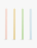 HAY Square Unscented Wax Candles Set of Four