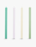 HAY square unscented wax candles set of four 24cm, UK version