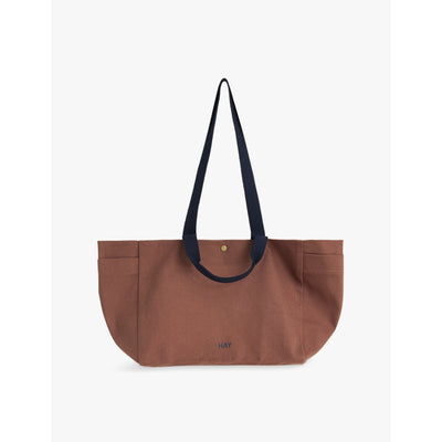 selfridges HAY Embroidery Cotton Weekend Bag- Buy online at McGrocer