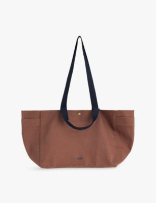 HAY Embroidery Cotton Weekend Bag