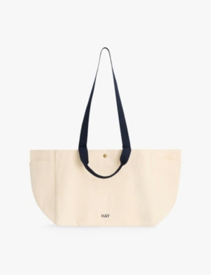 HAY Embroidery Cotton Weekend Bag