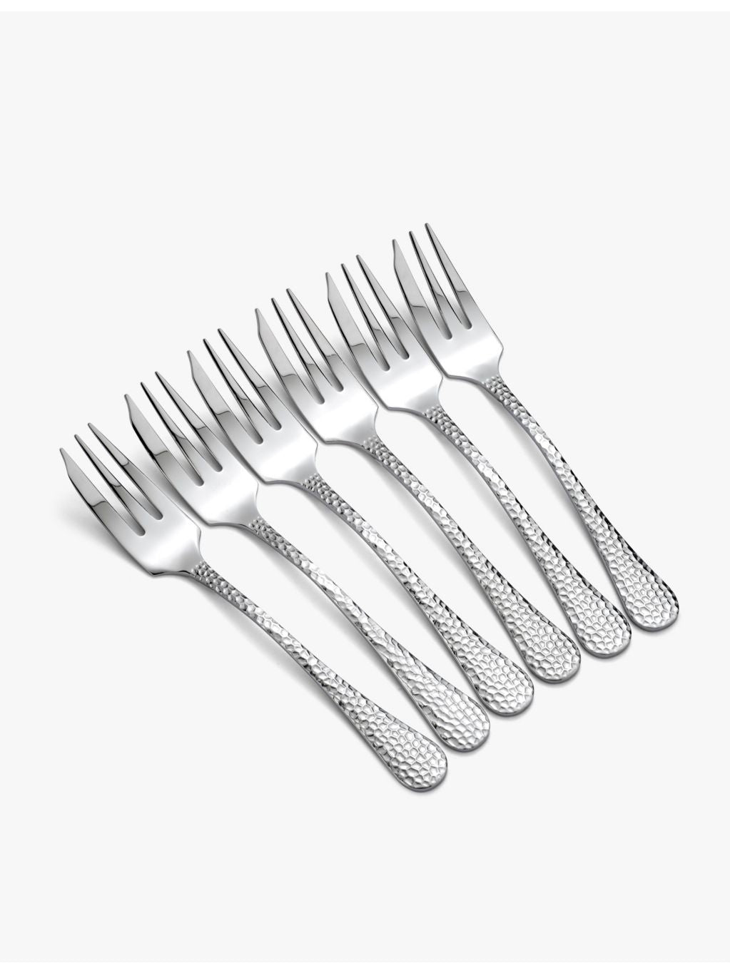 Arthur Price Avalon stainless steel pastry forks set of six, UK version