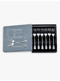 Arthur Price Avalon stainless steel pastry forks set of six, UK version