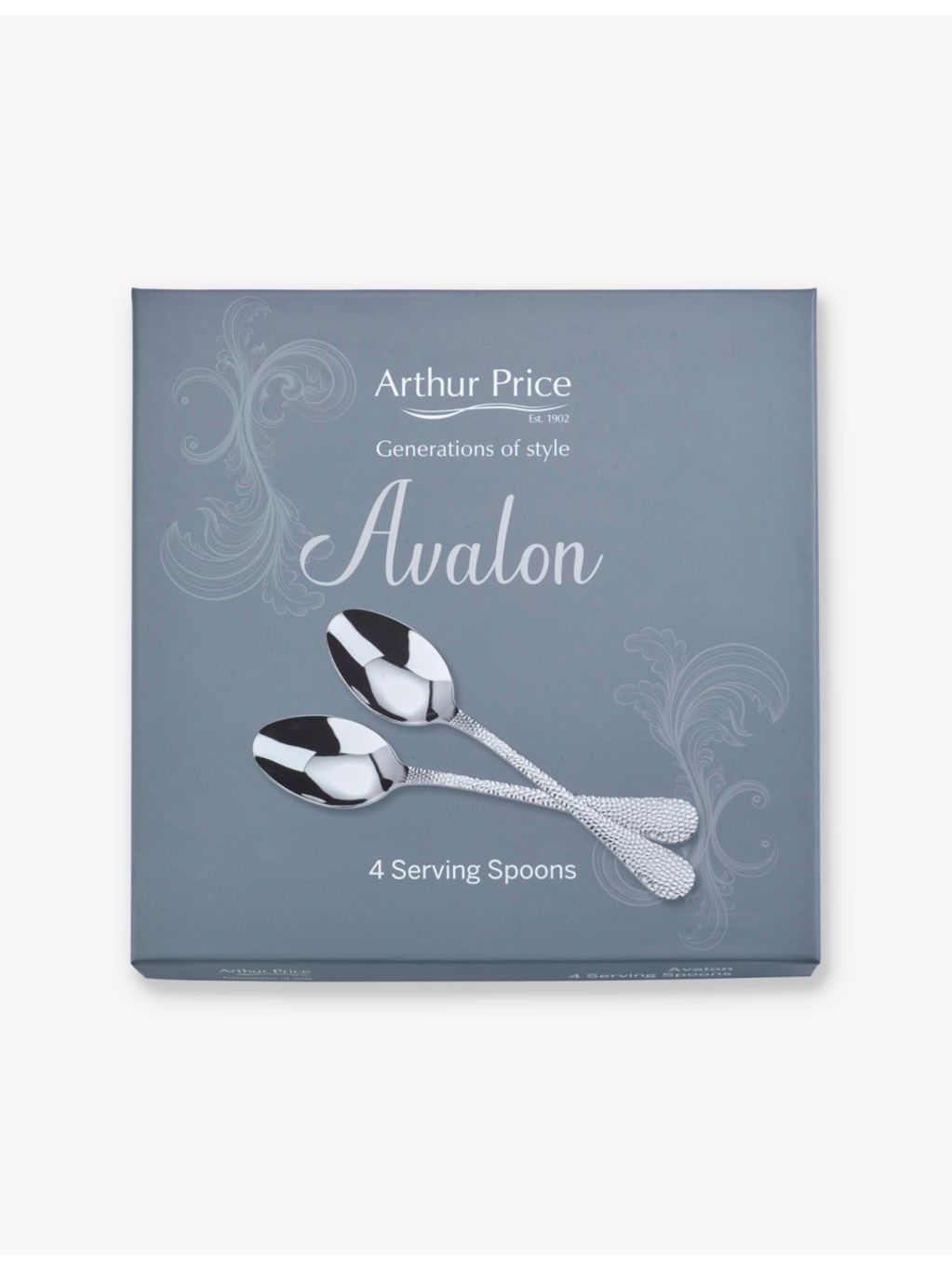 Arthur Price Avalon serving spoons set of four - British product