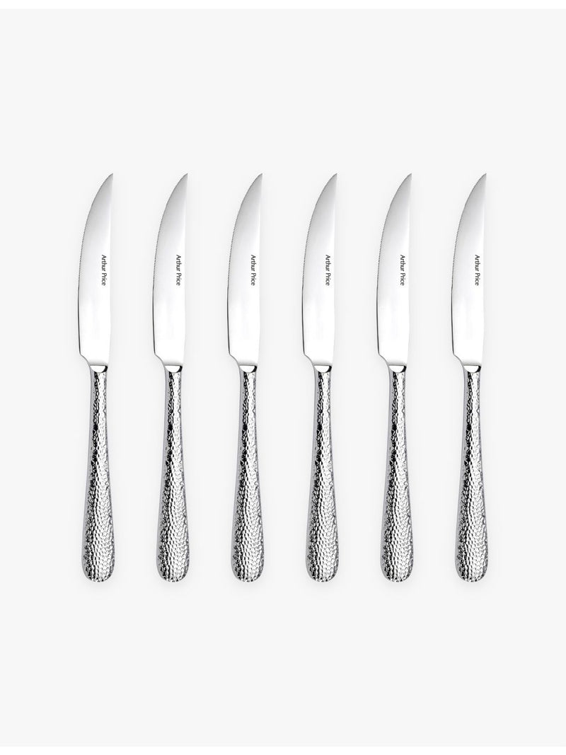 Arthur Price steak knife set of six, imported from the UK