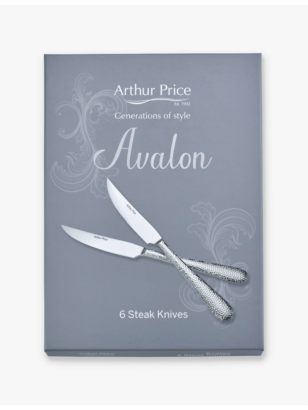Arthur Price steak knife set of six, imported from the UK