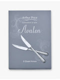 Arthur Price steak knife set of six, imported from the UK