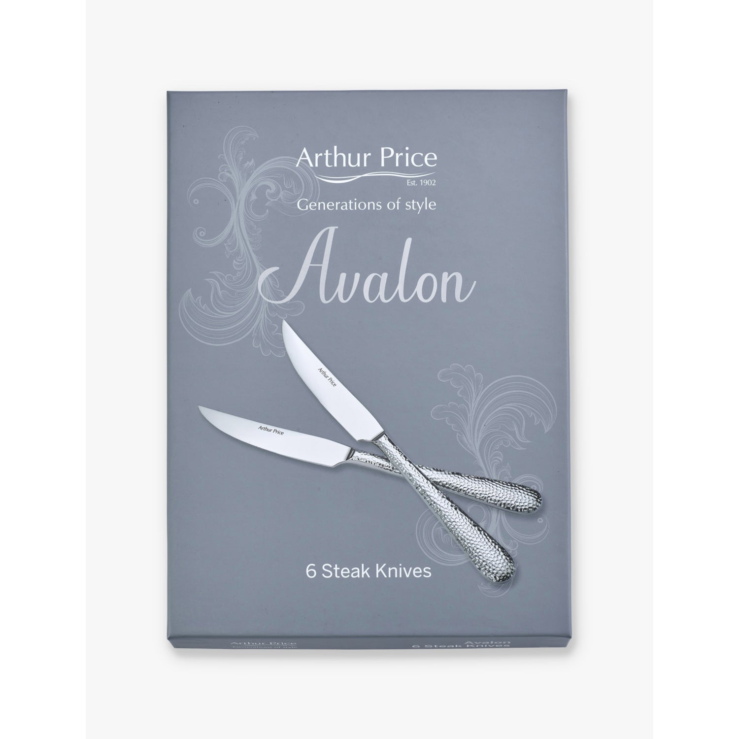 Arthur Price steak knife set of six, imported from the UK