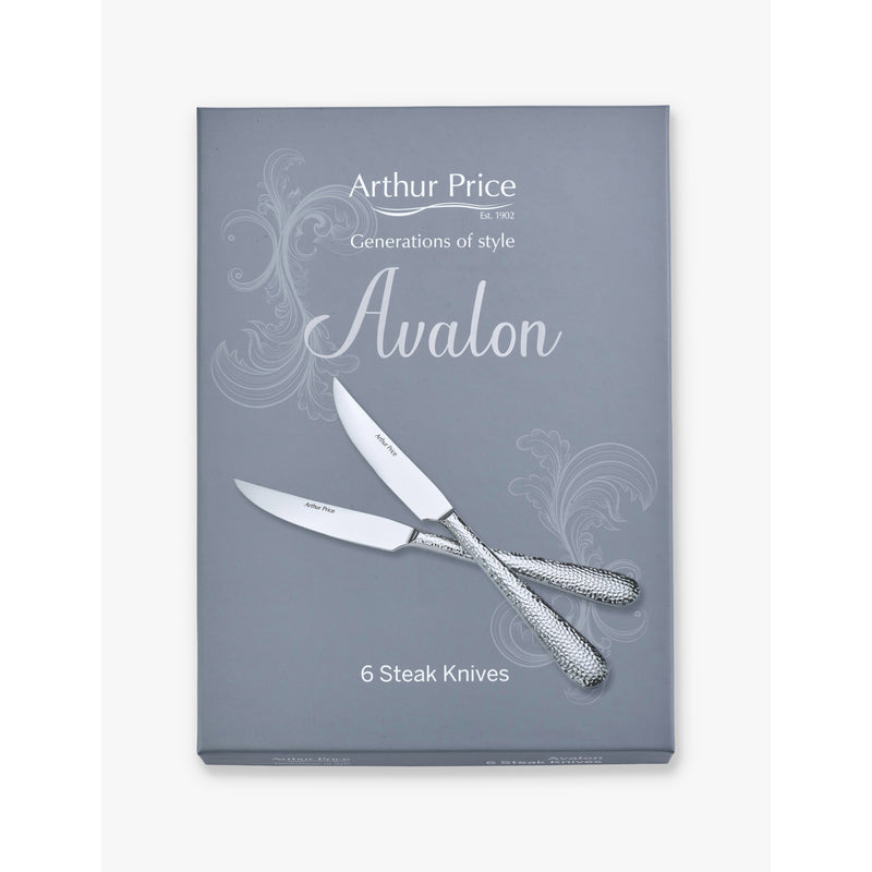 Arthur Price steak knife set of six, imported from the UK