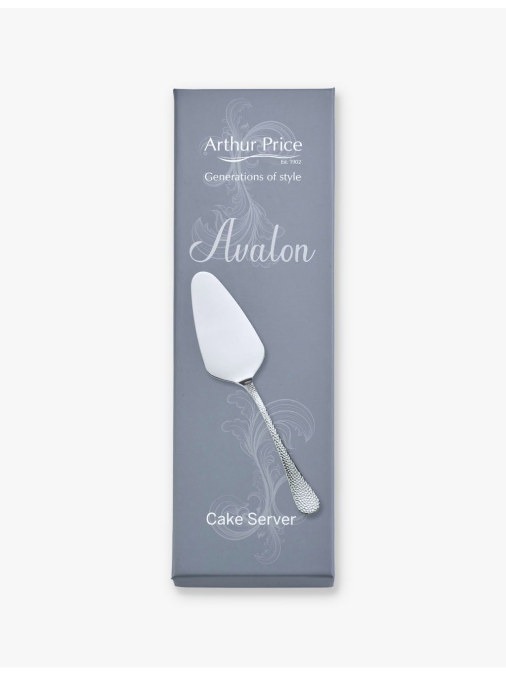 Arthur Price Avalon stainless-steel cake server 27cm (British brand)