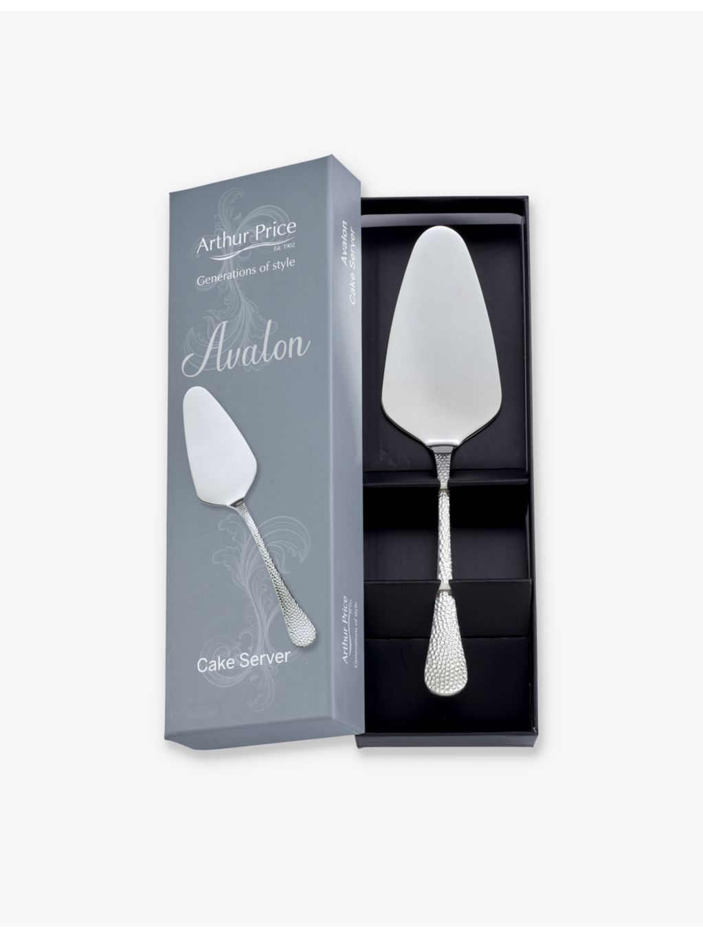 Arthur Price Avalon stainless-steel cake server 27cm (British brand)